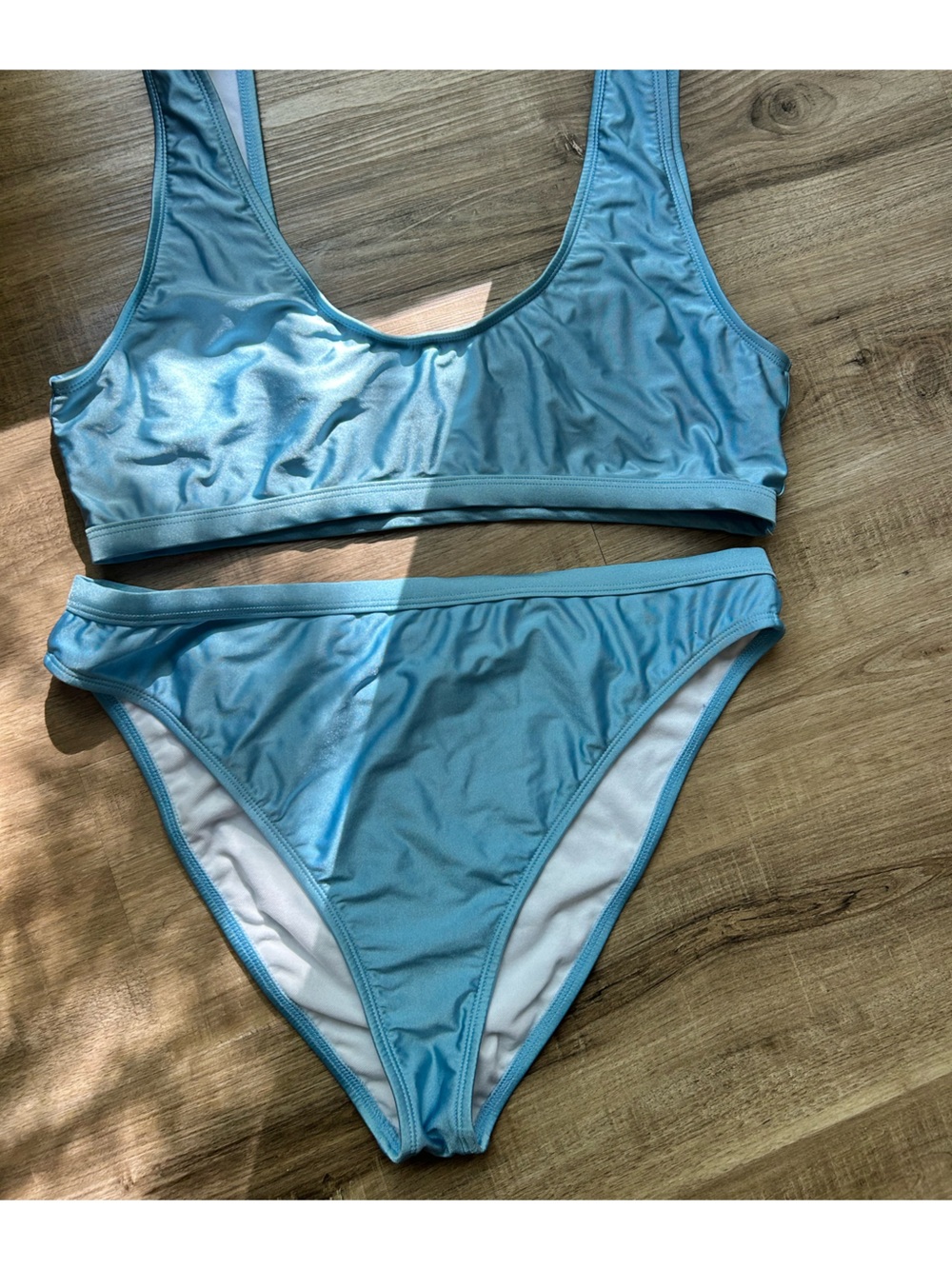 Dippin' Daisy's Sky Blue Two-Piece Bikini Set